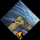 25-30 kb thumbnail JPG image of collage by Doug Craft - links to larger image in right frame