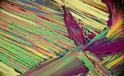 50 kb JPG microphoto of a KHP crystal by Doug Craft