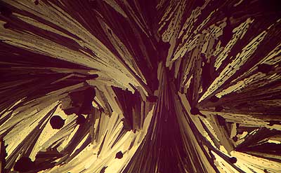 50 kb JPG microphoto of a KHP crystal by Doug Craft